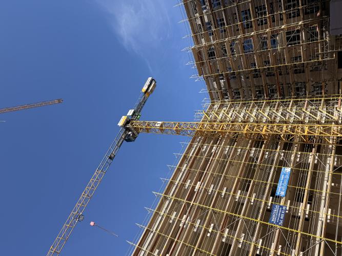 Nordhafen Living & Office construction site
