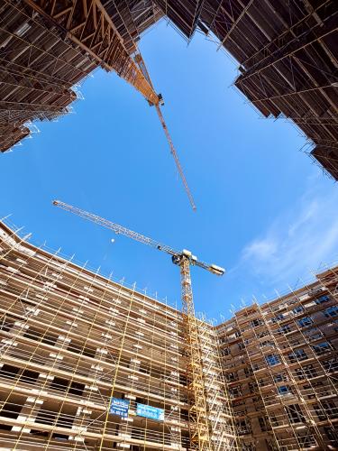 Nordhafen Living & Office construction site